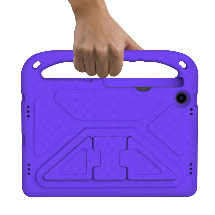 For Lenovo Tab M10 Plus 10.6 3rd Gen 2022 Handle EVA Shockproof Tablet Case with Holder(Purple) - Lenovo by PMC TechLife | Online Shopping South Africa | PMC TechLife | Buy Now Pay Later Mobicred