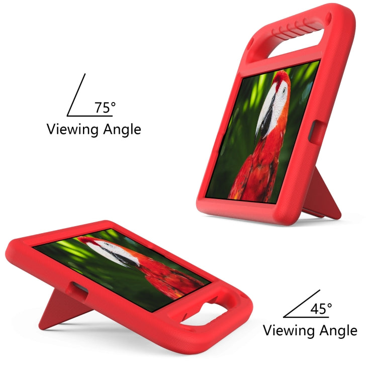 For Lenovo Tab M10 HD 2nd Gen Handle EVA Shockproof Tablet Case with Holder(Red) - Lenovo by PMC TechLife | Online Shopping South Africa | PMC TechLife | Buy Now Pay Later Mobicred