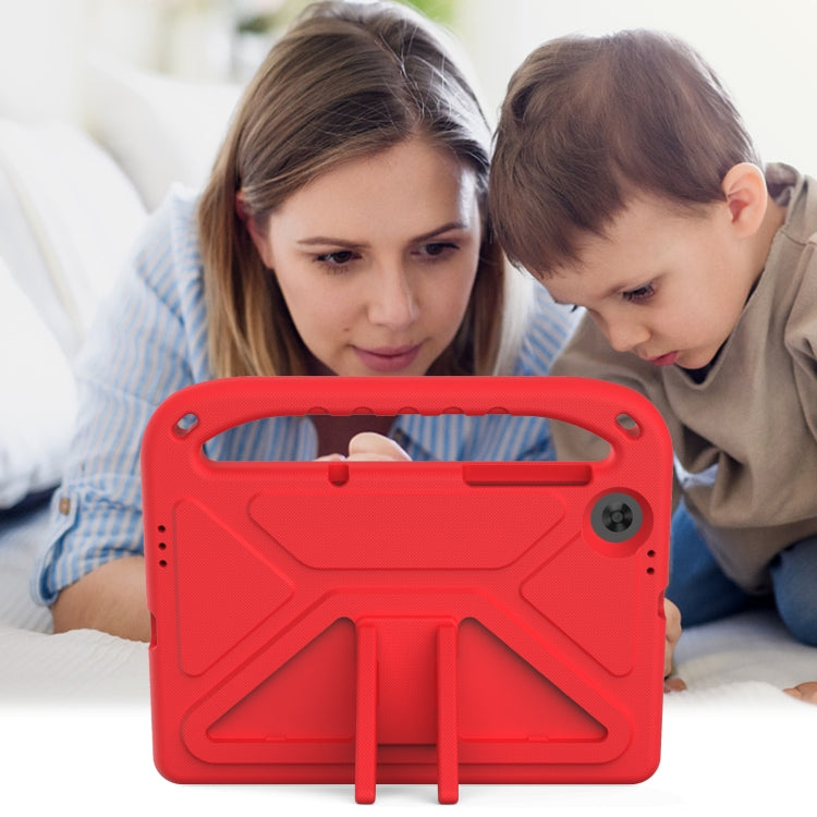 For Lenovo Tab M10 HD 2nd Gen Handle EVA Shockproof Tablet Case with Holder(Red) - Lenovo by PMC TechLife | Online Shopping South Africa | PMC TechLife | Buy Now Pay Later Mobicred