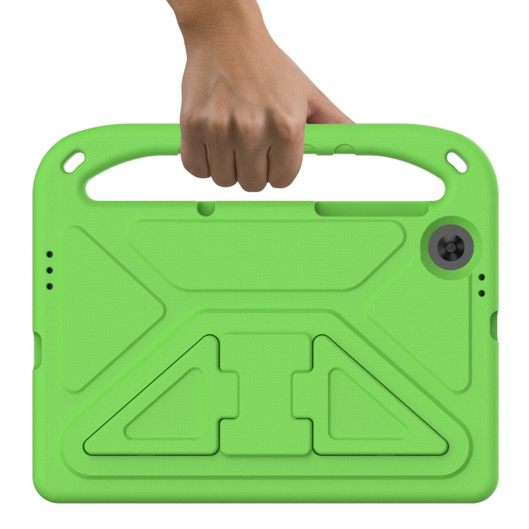 For Lenovo Tab M10 HD 2nd Gen Handle EVA Shockproof Tablet Case with Holder(Green) - Lenovo by PMC TechLife | Online Shopping South Africa | PMC TechLife