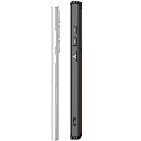 For Samsung Galaxy S23+ 5G Armour Two-color MagSafe Magnetic TPU + PC Phone Case(Black)