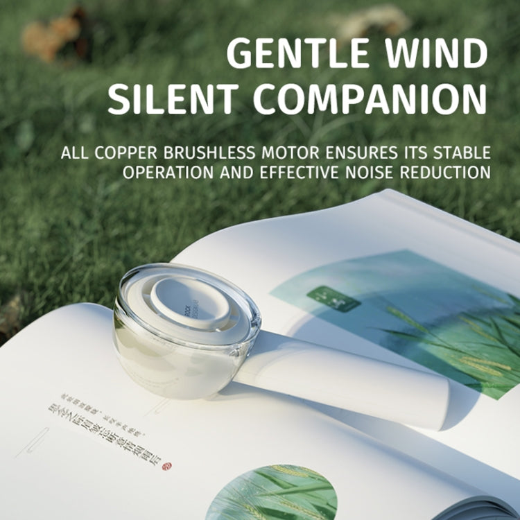 ROCK RST10853 Mini Handheld ElectricTurbo Fan(White) - Electric Fans by ROCK | Online Shopping South Africa | PMC TechLife | Buy Now Pay Later Mobicred