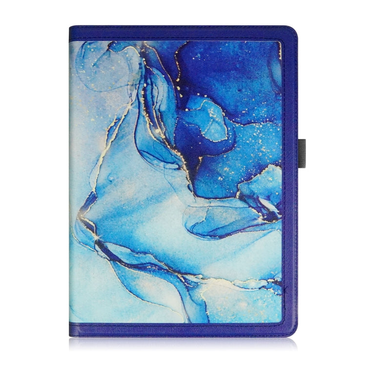 For 10 inch Marble Pattern Stitching Leather Tablet Case(Blue) - free shipping - PMC TechLife - Order now!