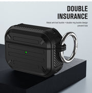 For AirPods Pro Wireless Earphones Protective Case(Cyan)