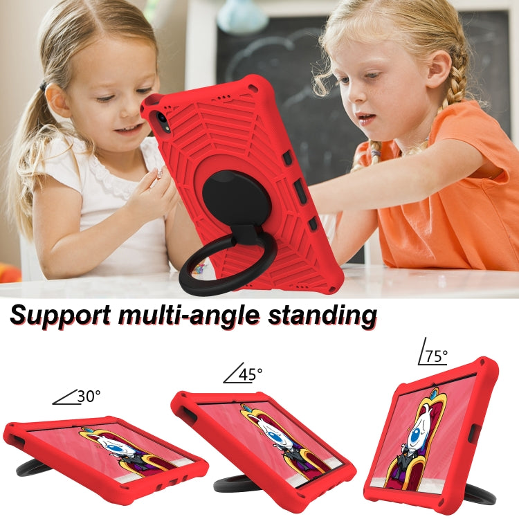 For Lenovo Tab P11 TB-J606 Spider King Silicone Protective Tablet Case(Red) - Lenovo by PMC TechLife | Online Shopping South Africa | PMC TechLife | Buy Now Pay Later Mobicred