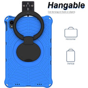 For Lenovo Tab P11 TB-J606 Spider King Silicone Protective Tablet Case(Blue)