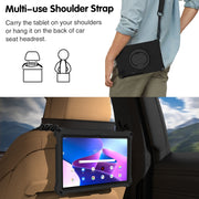 For Lenovo Tab M10 Plus 10.6 3rd Gen 2022 Spider King Silicone Protective Tablet Case(Black)