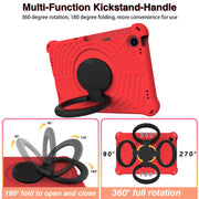 For Lenovo Tab M10 Plus 10.6 3rd Gen 2022 Spider King Silicone Protective Tablet Case(Red)