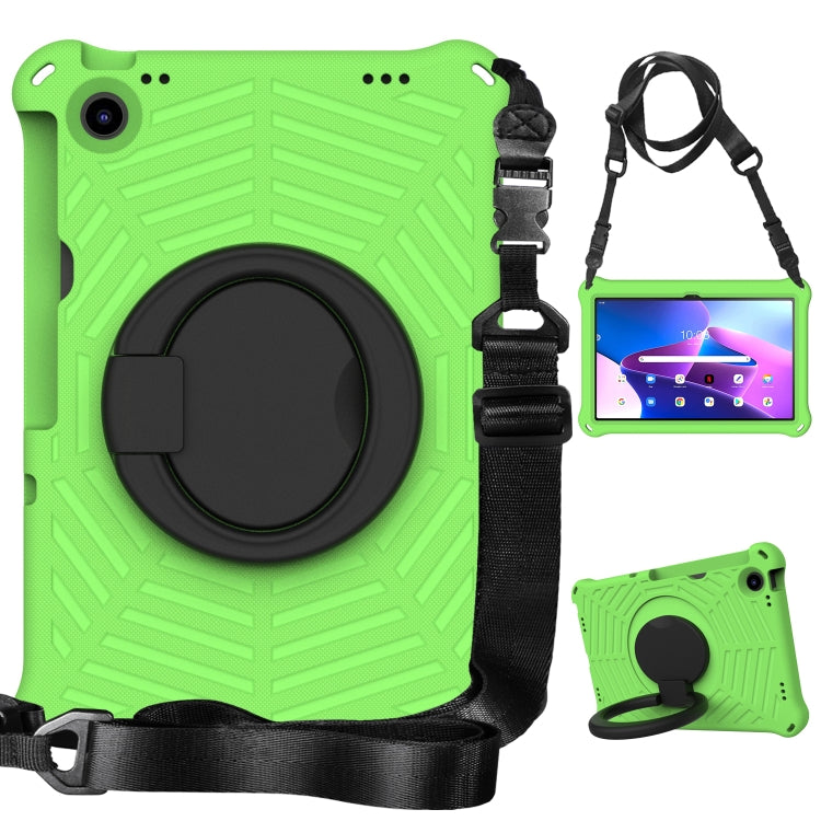 For Lenovo Tab M10 Plus 10.6 3rd Gen 2022 Spider King Silicone Protective Tablet Case(Green) - Lenovo by PMC TechLife | Online Shopping South Africa | PMC TechLife | Buy Now Pay Later Mobicred