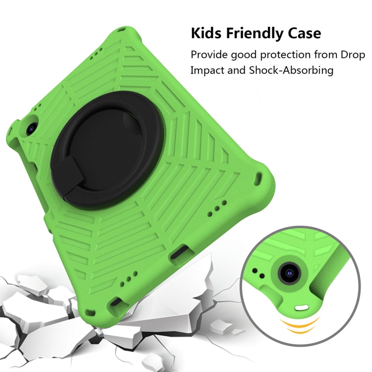 For Lenovo Tab M10 Plus 10.6 3rd Gen 2022 Spider King Silicone Protective Tablet Case(Green) - Lenovo by PMC TechLife | Online Shopping South Africa | PMC TechLife | Buy Now Pay Later Mobicred