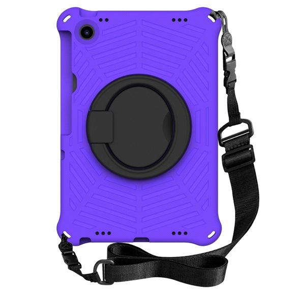 For Lenovo Tab M10 Plus 10.6 3rd Gen 2022 Spider King Silicone Protective Tablet Case(Purple)