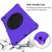 For Lenovo Tab M10 Plus 10.6 3rd Gen 2022 Spider King Silicone Protective Tablet Case(Purple)
