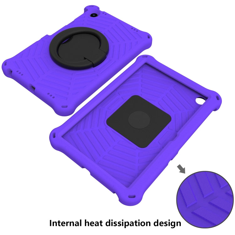 For Lenovo Tab M10 Plus 10.6 3rd Gen 2022 Spider King Silicone Protective Tablet Case(Purple) - Lenovo by PMC TechLife | Online Shopping South Africa | PMC TechLife | Buy Now Pay Later Mobicred