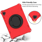 For Lenovo Tab M10 FHD TB-X605FC Spider King Silicone Protective Tablet Case(Red)