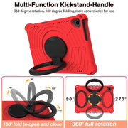 For Lenovo Tab M10 FHD TB-X605FC Spider King Silicone Protective Tablet Case(Red)