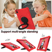 For Lenovo Tab M10 FHD TB-X605FC Spider King Silicone Protective Tablet Case(Red)