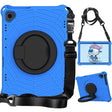 For Lenovo Tab M10 FHD TB-X605FC Spider King Silicone Protective Tablet Case(Blue) - Lenovo by PMC TechLife | Online Shopping South Africa | PMC TechLife | Buy Now Pay Later Mobicred