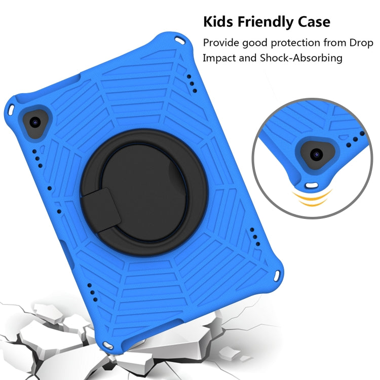 For Lenovo Tab M10 FHD TB-X605FC Spider King Silicone Protective Tablet Case(Blue)