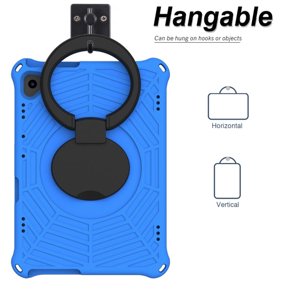 For Lenovo Tab M10 FHD TB-X605FC Spider King Silicone Protective Tablet Case(Blue)