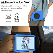 For Lenovo Tab M10 FHD TB-X605FC Spider King Silicone Protective Tablet Case(Blue)