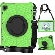 For Lenovo Tab M10 FHD TB-X605FC Spider King Silicone Protective Tablet Case(Green)