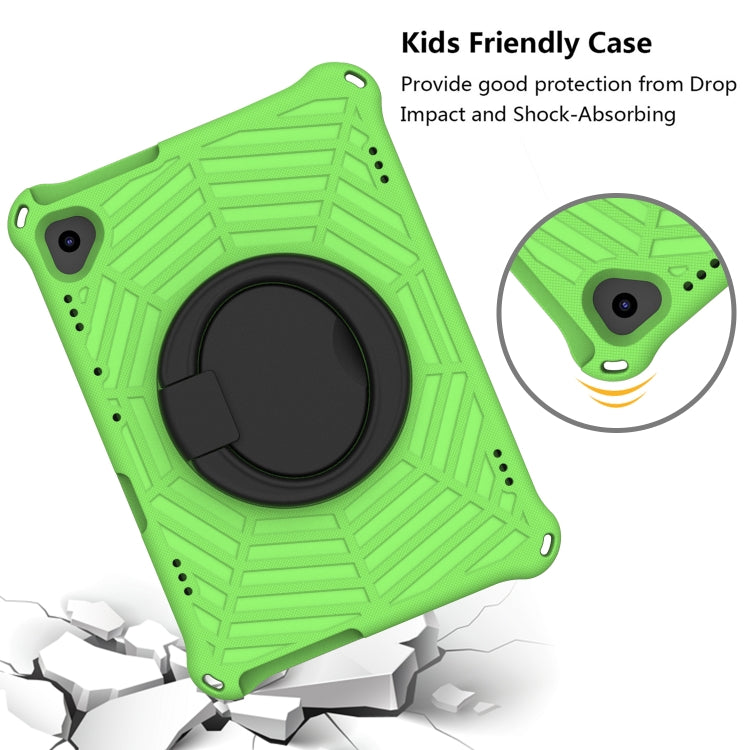 For Lenovo Tab M10 FHD TB-X605FC Spider King Silicone Protective Tablet Case(Green)