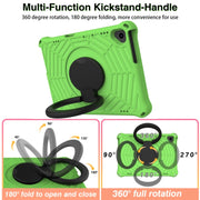 For Lenovo Tab M10 FHD TB-X605FC Spider King Silicone Protective Tablet Case(Green)