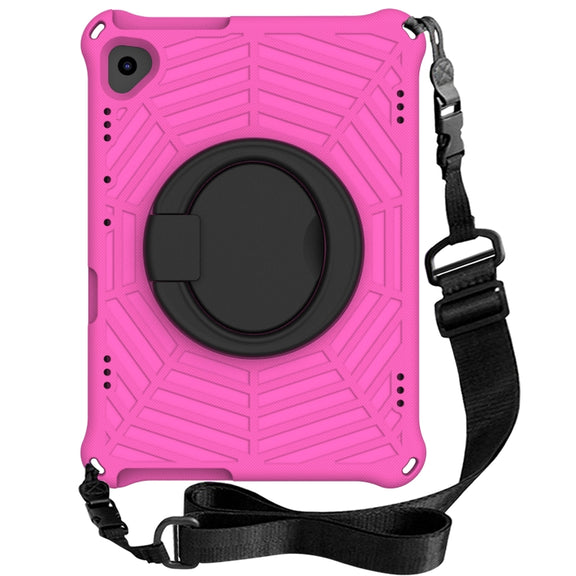 For Lenovo Tab M10 FHD TB-X605FC Spider King Silicone Protective Tablet Case(Rose Red)