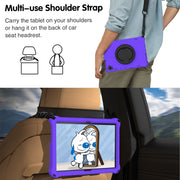 For Lenovo Tab M10 FHD TB-X605FC Spider King Silicone Protective Tablet Case(Purple)