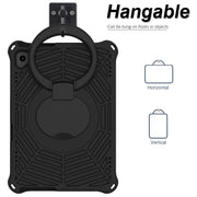 For Lenovo Tab M10 HD Gen 2 TB-X505 Spider King Silicone Protective Tablet Case(Black)