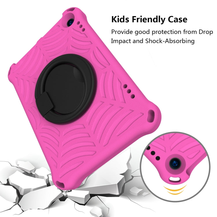 For Amazon Kindle Fire HD 8 2022 / 2020 Spider King Silicone Protective Tablet Case(Rose Red) - Amazon by PMC TechLife | Online Shopping South Africa | PMC TechLife | Buy Now Pay Later Mobicred