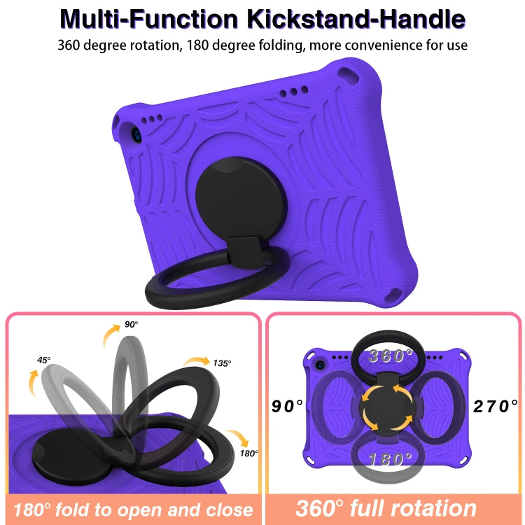 For Amazon Kindle Fire HD 8 2022 / 2020 Spider King Silicone Protective Tablet Case(Purple) - Amazon by PMC TechLife | Online Shopping South Africa | PMC TechLife | Buy Now Pay Later Mobicred