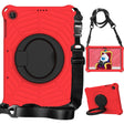 For Huawei MatePad T 10s Spider King Silicone Protective Tablet Case(Red) - Huawei by PMC TechLife | Online Shopping South Africa | PMC TechLife | Buy Now Pay Later Mobicred