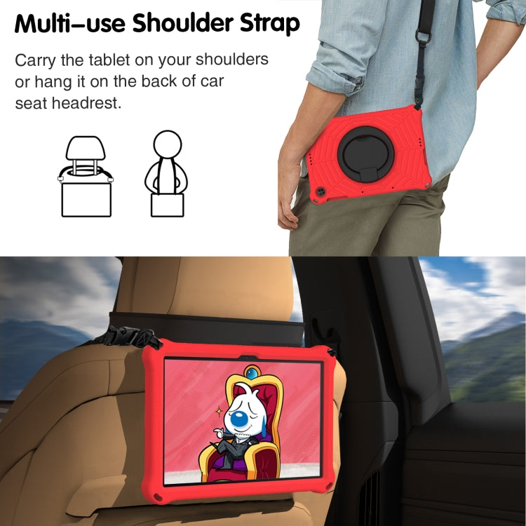 For Huawei MatePad T 10s Spider King Silicone Protective Tablet Case(Red) - Huawei by PMC TechLife | Online Shopping South Africa | PMC TechLife | Buy Now Pay Later Mobicred