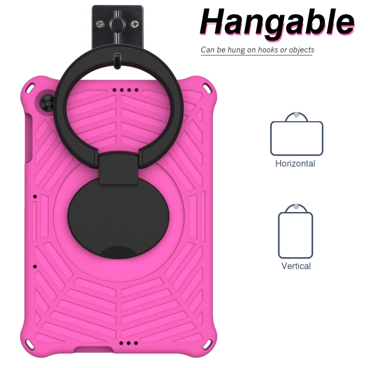 For Huawei MatePad T 10s Spider King Silicone Protective Tablet Case(Rose Red) - Huawei by PMC TechLife | Online Shopping South Africa | PMC TechLife | Buy Now Pay Later Mobicred