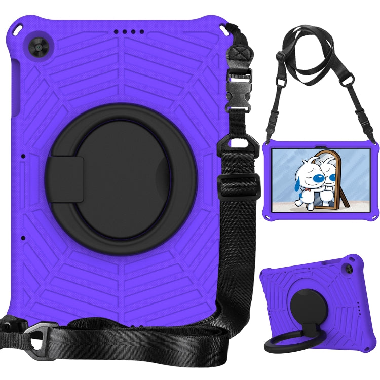 For Huawei MatePad T 10s Spider King Silicone Protective Tablet Case(Purple) - Huawei by PMC TechLife | Online Shopping South Africa | PMC TechLife | Buy Now Pay Later Mobicred
