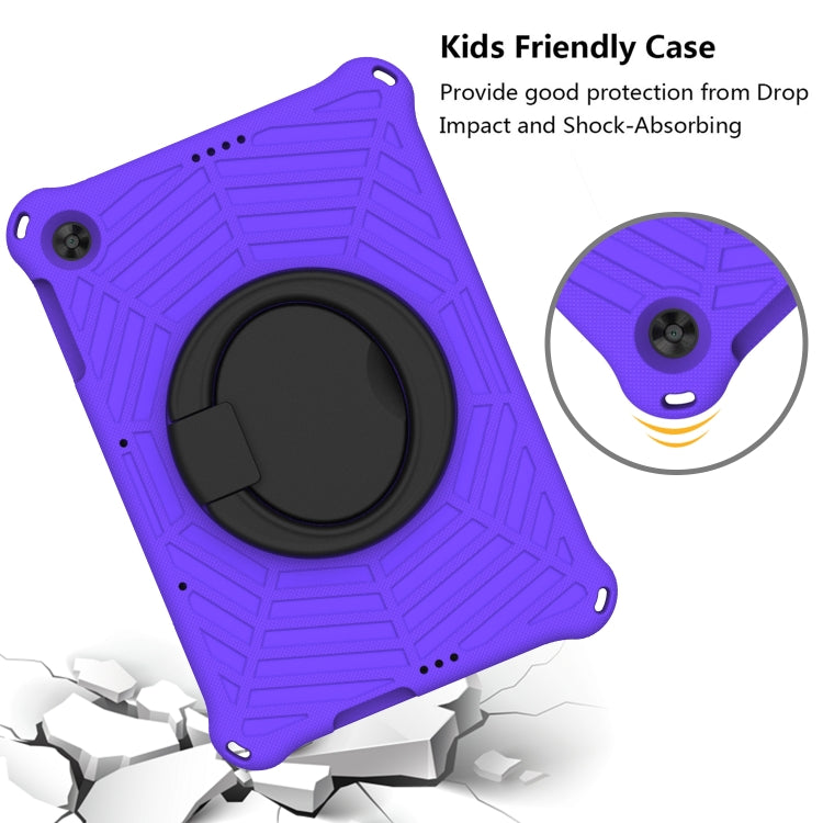 For Huawei MatePad T 10s Spider King Silicone Protective Tablet Case(Purple) - Huawei by PMC TechLife | Online Shopping South Africa | PMC TechLife | Buy Now Pay Later Mobicred