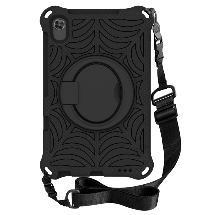 For Huawei MediaPad M5 Lite 8 Spider King Silicone Protective Tablet Case(Black)