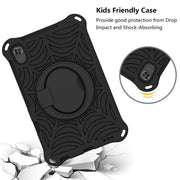 For Huawei MediaPad M5 Lite 8 Spider King Silicone Protective Tablet Case(Black)