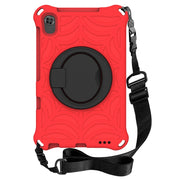 For Huawei MediaPad M5 Lite 8 Spider King Silicone Protective Tablet Case(Red)