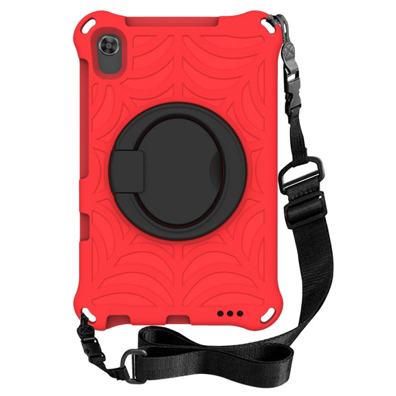 For Huawei MediaPad M5 Lite 8 Spider King Silicone Protective Tablet Case(Red)