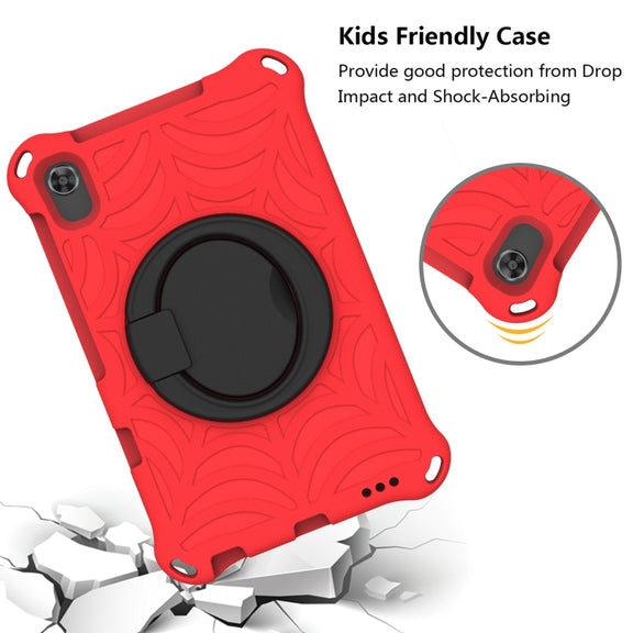 For Huawei MediaPad M5 Lite 8 Spider King Silicone Protective Tablet Case(Red)
