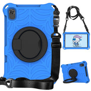 For Huawei MediaPad M5 Lite 8 Spider King Silicone Protective Tablet Case(Blue)