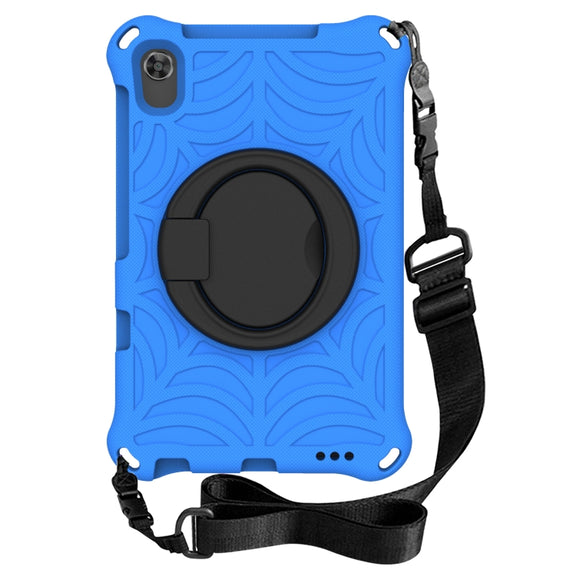 For Huawei MediaPad M5 Lite 8 Spider King Silicone Protective Tablet Case(Blue)
