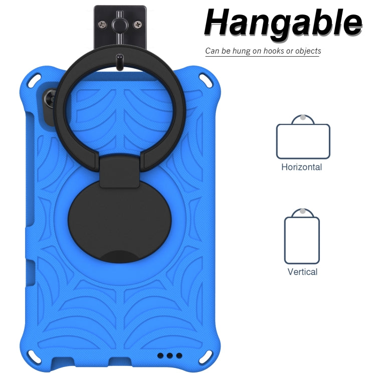 For Huawei MediaPad M5 Lite 8 Spider King Silicone Protective Tablet Case(Blue)
