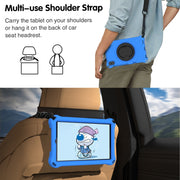 For Huawei MediaPad M5 Lite 8 Spider King Silicone Protective Tablet Case(Blue)