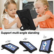 For Huawei MediaPad M6 8.4 Spider King Silicone Protective Tablet Case(Black)