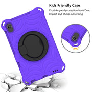 For Huawei MediaPad M6 8.4 Spider King Silicone Protective Tablet Case(Purple)