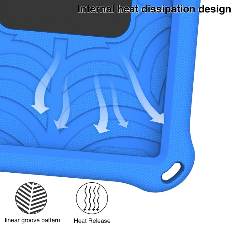 For Huawei MatePad T8 Spider King Silicone Protective Tablet Case(Blue) - Huawei by PMC TechLife | Online Shopping South Africa | PMC TechLife | Buy Now Pay Later Mobicred