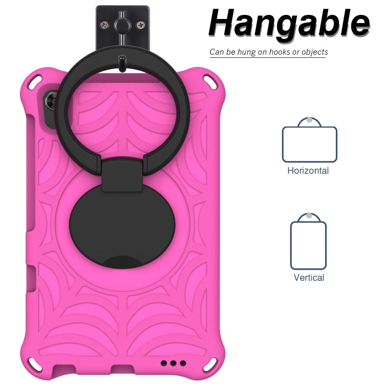 For Huawei MatePad T8 Spider King Silicone Protective Tablet Case(Rose Red) - Huawei by PMC TechLife | Online Shopping South Africa | PMC TechLife | Buy Now Pay Later Mobicred